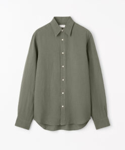 Tiger of Sweden Bjorn Casual Linen Shirt Green