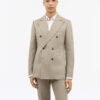 Tiger of Sweden Joachim Double Breasted Linen Jacket Light Brown