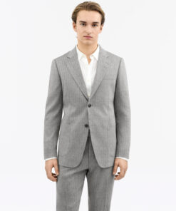 Tiger of Sweden Justin P Linen-Wool Jacket Grey