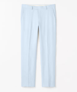 Tiger of Sweden Tense Tapered Linen Trousers Blue