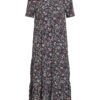 Vila VIPaddina S/S Midi Dress Black