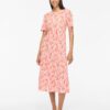 Vila ViPaddina S/S Midi Dress Cloud Dancer