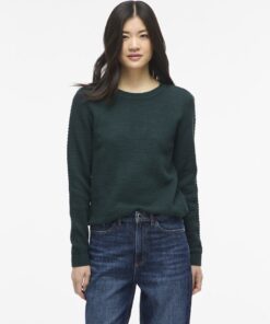 Vila VIDalo O-Neck Ls Knit Top Ponderosa Pine
