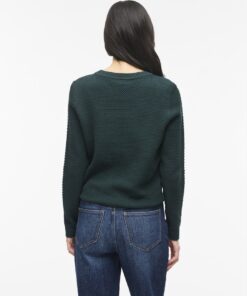 Vila VIDalo O-Neck Ls Knit Top Ponderosa Pine