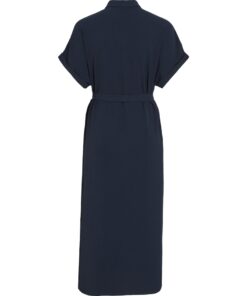 Vila VIJaylo S/S Midi Shirt Dress Navy Blazer