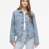 Vila VINus New L/S Denim Jacket Light Blue Denim