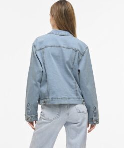 Vila VINus New L/S Denim Jacket Light Blue Denim