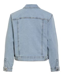 Vila VINus New L/S Denim Jacket Light Blue Denim