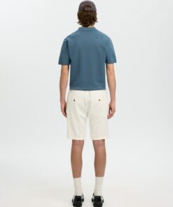Selected Homme SLMRegular Brody Linen Shorts Cloud Dancer