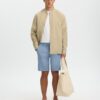 Selected Homme SLMRegular Brody Linen Shorts Cashmere Blue