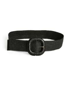 Pieces PCVicki Elastic Waist Belt Black