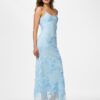 Pieces PCEva Sl Ankle Dress Cashmere Blue