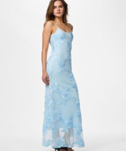 Pieces PCEva Sl Ankle Dress Cashmere Blue