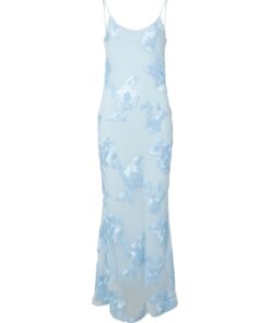Pieces PCEva Sl Ankle Dress Cashmere Blue