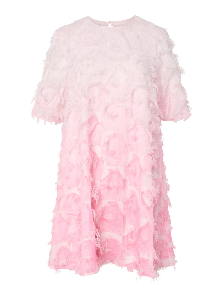 Y.A.S YASpanilla Ombre 2/4 Dress Pink Frosting
