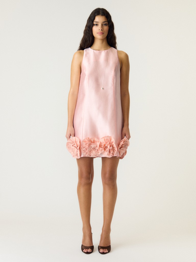 Y.A.S YASellina Mini Dress Blushing Rose