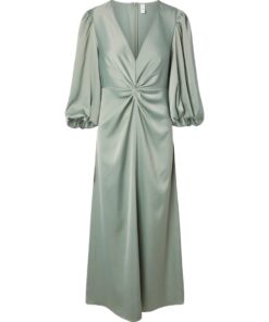 Y.A.S YASthea 3/4 Long Dress Green Milieu