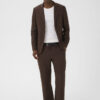 Matinique MAcharles Blazer Chocolate Brown