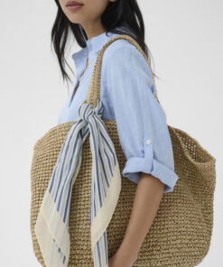 Part Two PhiPW Scarf Blue Stripe