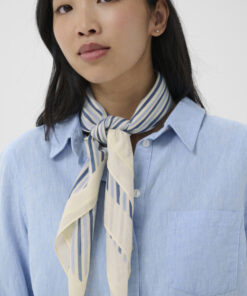 Part Two PhiPW Scarf Blue Stripe