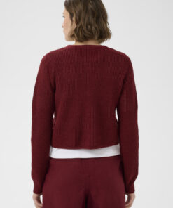 Part Two GigiaPW Cardigan Burnt Russet
