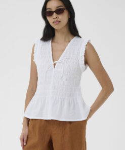Part Two BorgnyPW Top Bright White