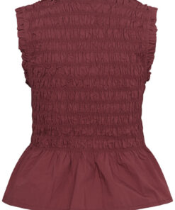 Part Two BorgnyPW Top Burnt Russet Red