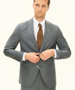 Oscar Jacobson Fogerty Regular Fit Twill Structure Blazer Green