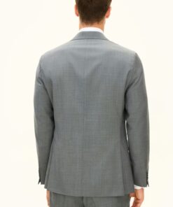 Oscar Jacobson Fogerty Regular Fit Twill Structure Blazer Green