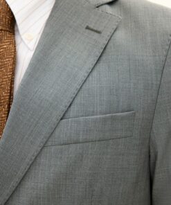 Oscar Jacobson Fogerty Regular Fit Twill Structure Blazer Green