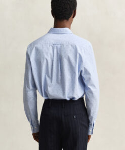 Gant Fil Coupé Shirt Lavender Blue