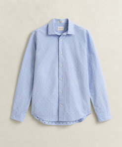 Gant Fil Coupé Shirt Lavender Blue