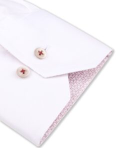 Stenström Twill Shirt with Contrast White
