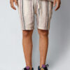 Fat Moose Costa Shorts Ecru Violet Ice Stripes