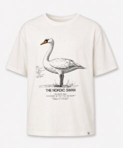 Fat Moose Swan T-Shirt White