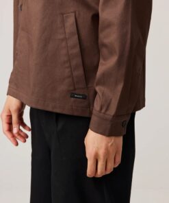 Makia Beacon Jacket Dark Brown