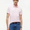 Tommy Hilfiger Liquid Cotton Reg Seasonal Polo Pink Lily