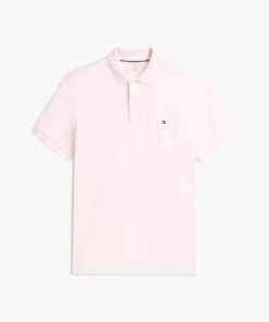 Tommy Hilfiger Liquid Cotton Reg Seasonal Polo Pink Lily