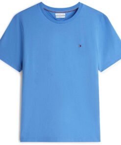 Tommy Hilfiger Ess Seasonal Reg Fit Solid Tee Blue