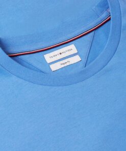 Tommy Hilfiger Ess Seasonal Reg Fit Solid Tee Blue