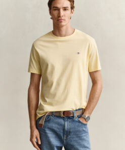 Gant Reg Shield T-Shirt Medium Yellow