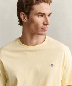 Gant Reg Shield T-Shirt Medium Yellow