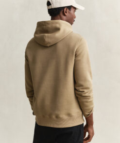 Gant Reg Shield Hoodie Faded Taupe