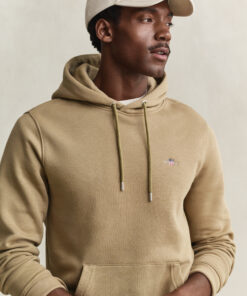 Gant Reg Shield Hoodie Faded Taupe