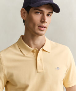 Gant Shield SS Pique Polo Medium Yellow