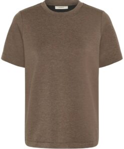 InWear VincentIW T-Shirt Coffee Quartz Melange