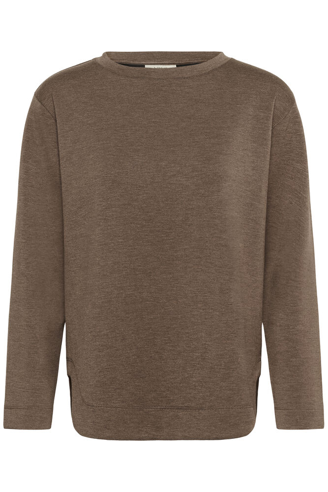 InWear GincentIW Melange Crewneck Coffee Quartz Melange