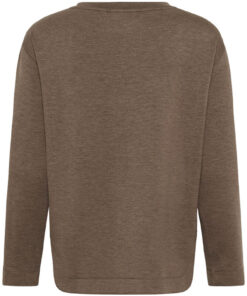InWear GincentIW Melange Crewneck Coffee Quartz Melange