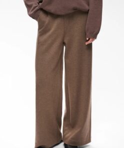 InWear GincetteIW Melange Trousers Coffee Quartz Melange