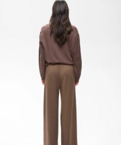 InWear GincetteIW Melange Trousers Coffee Quartz Melange